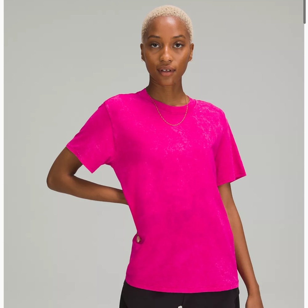 Lululemon All Yours Tee Cloudy Wash